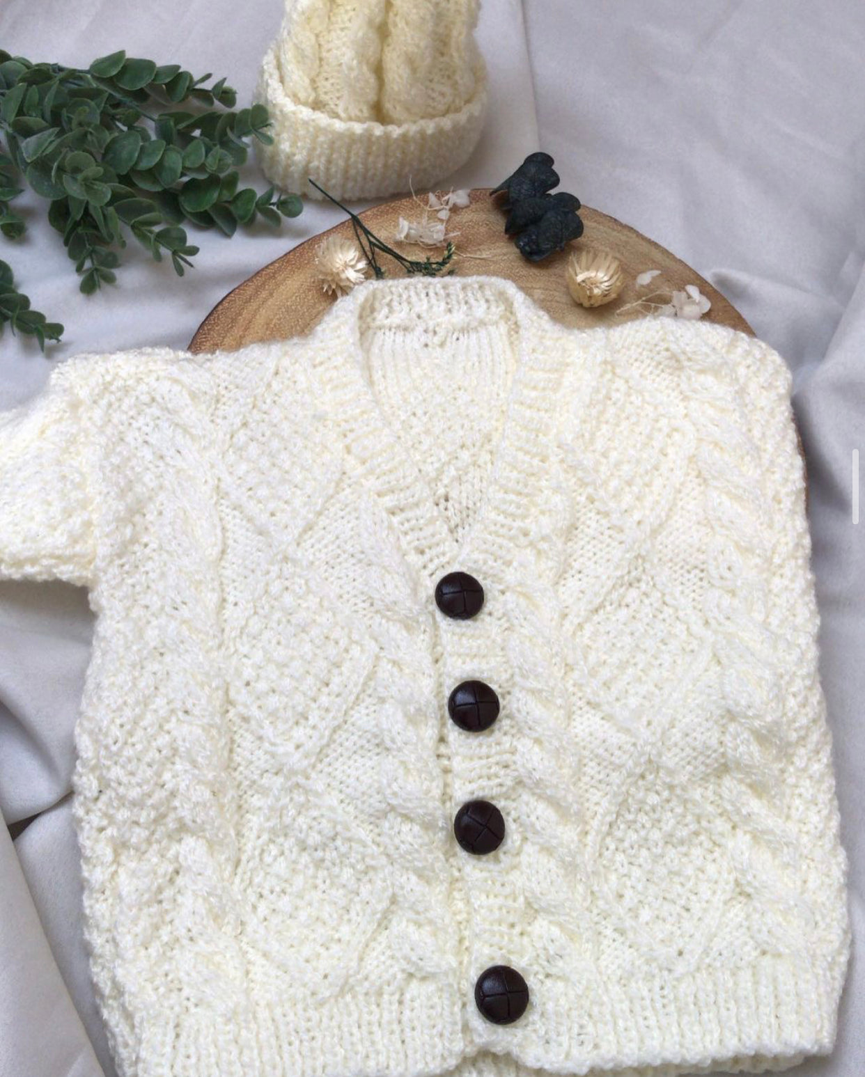 Baby aran clearance jumper