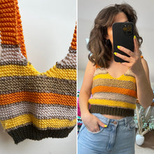 Load image into Gallery viewer, Knitted V-Neck Vest
