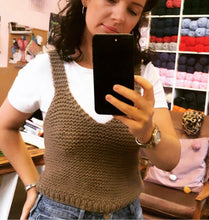Load image into Gallery viewer, Knitted V-Neck Vest
