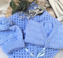 Load image into Gallery viewer, Hand Knit Baby Cardigan
