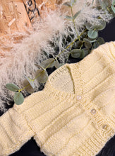 Load image into Gallery viewer, Hand Knit Baby Cardigan
