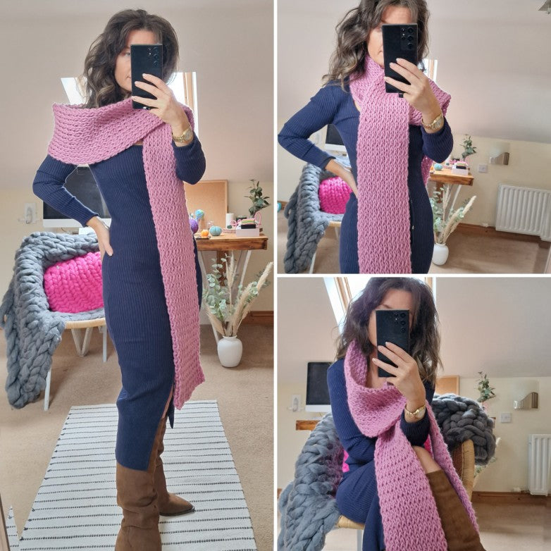 Super Chunky Knit Scarf