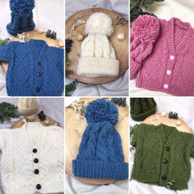 Load image into Gallery viewer, Baby/ Toddler Aran Cardigan
