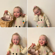 Load image into Gallery viewer, Kids Embroidered Easter Jumper *limited product*
