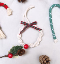Load image into Gallery viewer, Macrame Candy Cane
