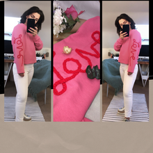 Load image into Gallery viewer, Embroidered Love Sleeve Jumper
