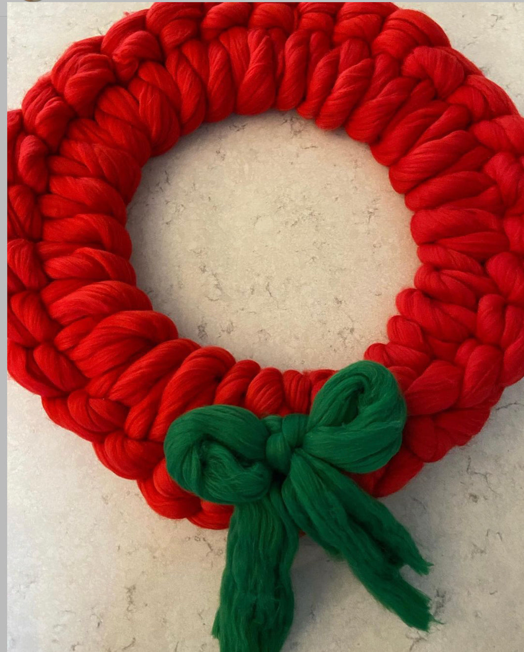 Knitted Wreath DIY Kit